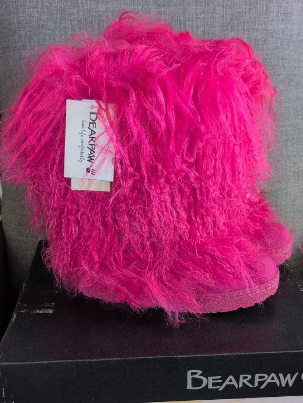 BearPaw Boetis II Women's Boots Electric Pink Size 6